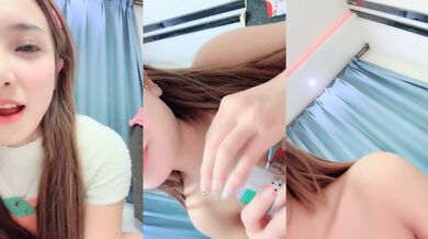 颜值区绿波女神初次下海，好不容易捕捉到了，肤白貌美大长腿，打扮一下激情大秀，揉奶玩逼特写互动撩骚刺激